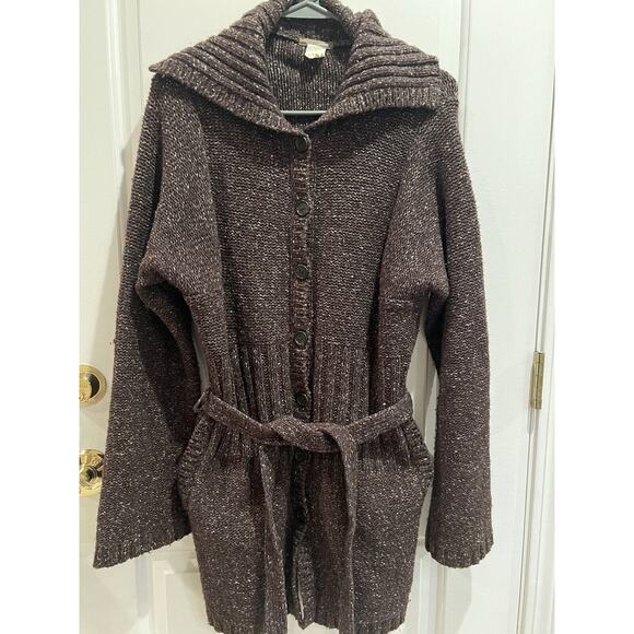 J.CREW Other - J.Crew Cardigan Sweater Wool Blend Shawl Collar 7 Button Size Large